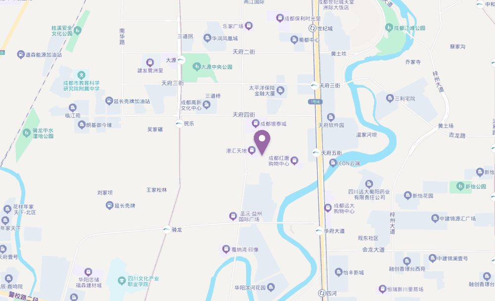 和芯科技大厦位置地图